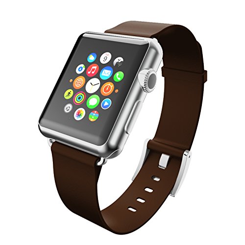 Incipio Apple Watch 38mm Premium Leather Watchband - Espresso