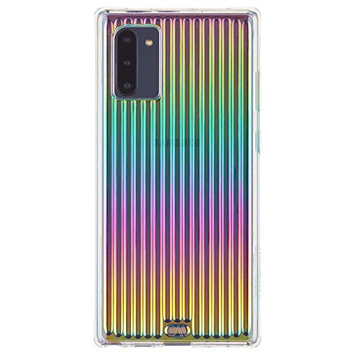 Case-Mate - Samsung Galaxy Note 10 Case - Tough Groove - 6.3" - Iridescent