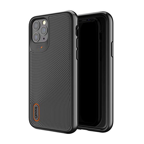 Gear4 Battersea Compatible With Iphone 11 Pro Case, Advanced Impact Protection With Integrated D3o Technology Phone Cover - Black