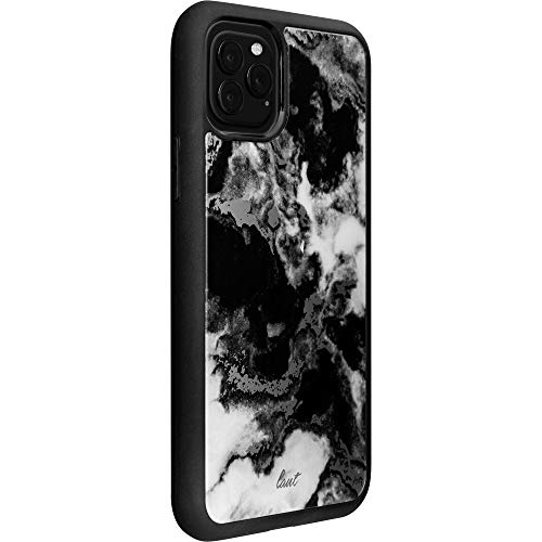 Laut | Mineral Glass For Iphone 11 Pro | Tempered Glass Back | Scratch Resistant | Mineral Pattern • Mineral Black