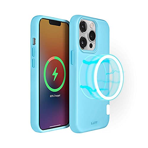 Laut - Huex Pastel Case With Magsafe Compatible With Iphone 13 Pro Max (6.7") | Silky Smooth | Tactile Buttons • Baby Blue