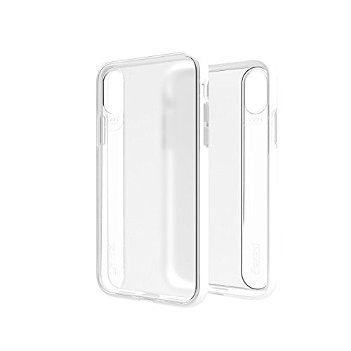 Gear4 Windsor 5.8" Case Transparent, White – For Mobile Phones (Case Covers, Apple, Iphone X, 14.7 Cm (5.8 "), Transparent, White)