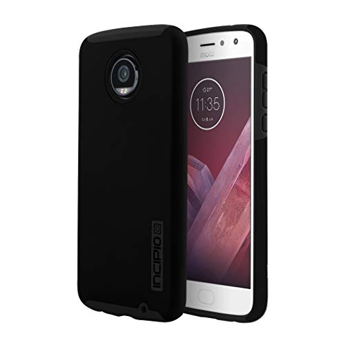 Incipio Dualpro Case For Motorola Moto Z2 Play Smartphone - Black