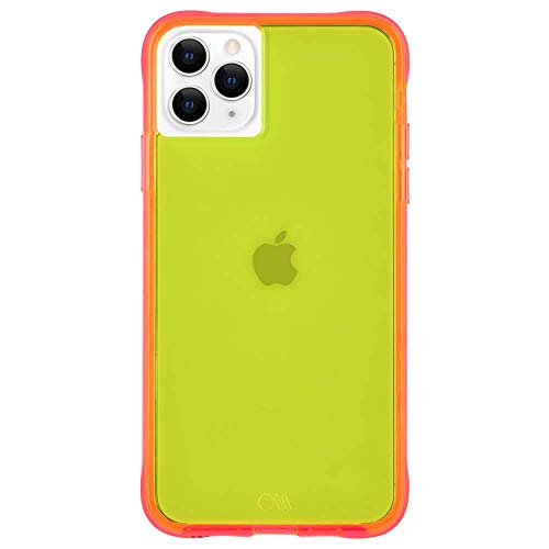 Case-Mate - Tough Neon - Case For Iphone 11 Pro - 5.8 Inch - Yellow/Pink Neon