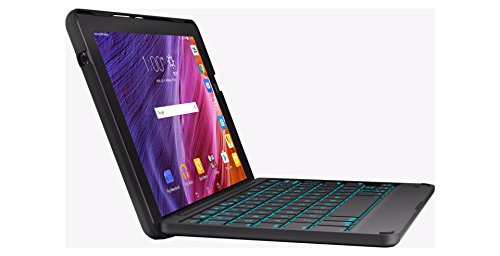 Zagg Folio Case With Backlit Keyboard For Asus 8" Zenpad Z8 Tablet – Black (Z8 Model Only)