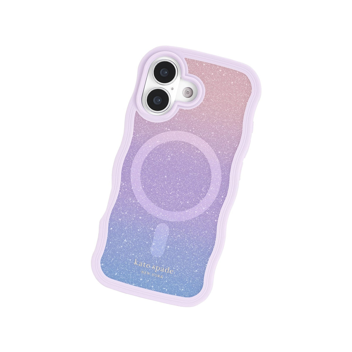Kate Spade New York iPhone 17 Case Opal Glitter Protective Cover