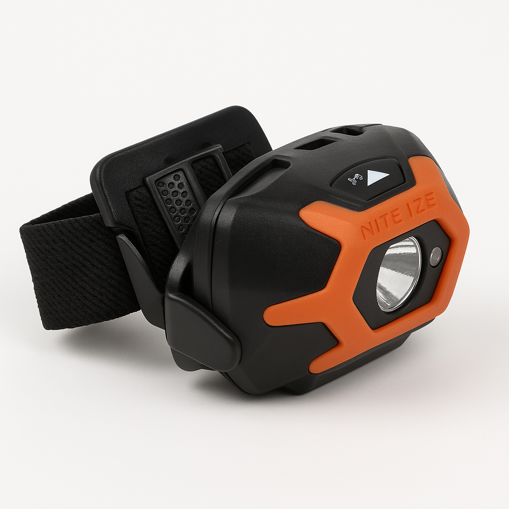 Nite Ize Sts Helmet Light Orange Compact Led Lamp For Outdoor Cycling