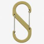 Nite Ize S-Biner Plastic Carabiner Size 2 Tan Single Pack