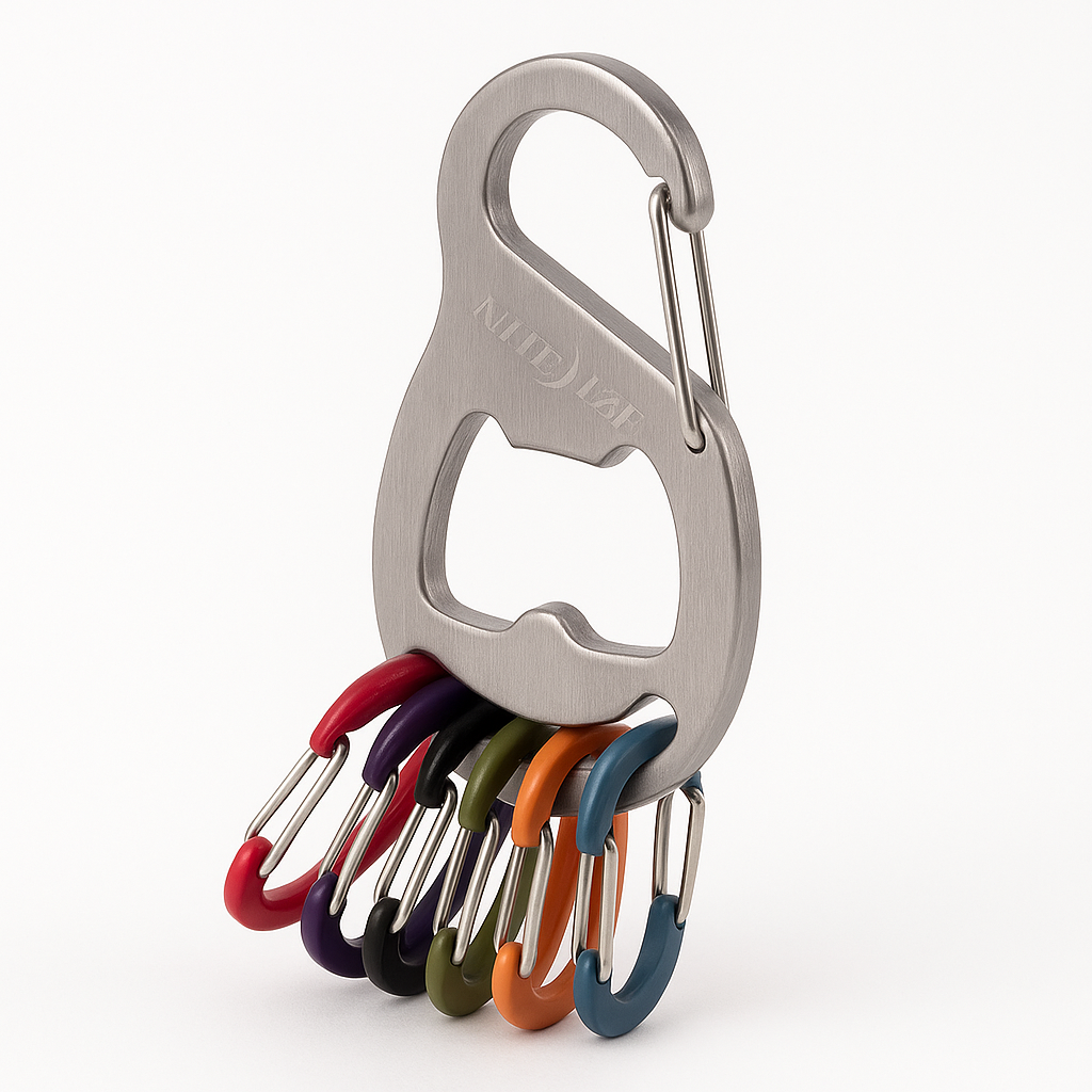 Nite Ize 3 Pack Stainless Steel Key Rack And Bottle Opener Keychain Tool