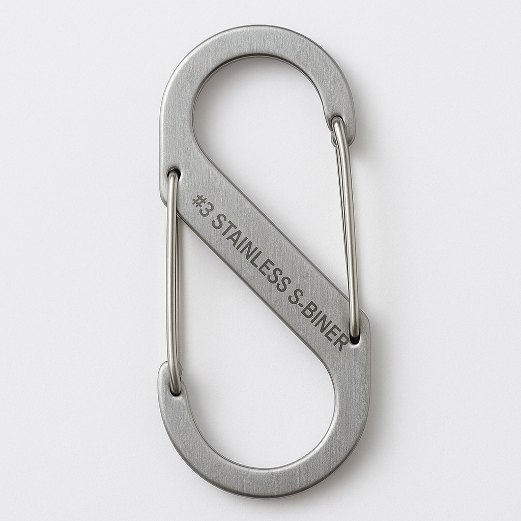 Nite Ize Stainless Steel S Biner Carabiner Outdoor Camping Gear Tool Clip