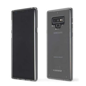 [818719024909] Puregear Slim Shell Case For Samsung Galaxy Note 9, Ultra-Thin And Sleek, Flexible And Durable, Protective Snap-On Case, Functional Metal Buttons (Clear)