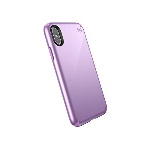 Speck Products Presidio Metallic Iphone Xs/Iphone X Case, Taro Purple Metallic/Haze Purple