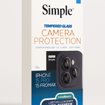 [810135810517] Simple Tempered Glass Camera Protection – Iphone 15 Pro / 15 Pro Max