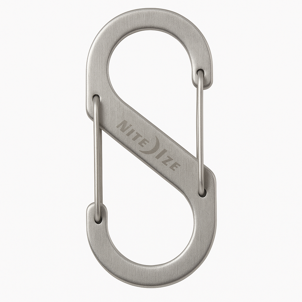Nite Ize Stainless Steel S Biner Carabiner Outdoor Camping Gear Tool Clip