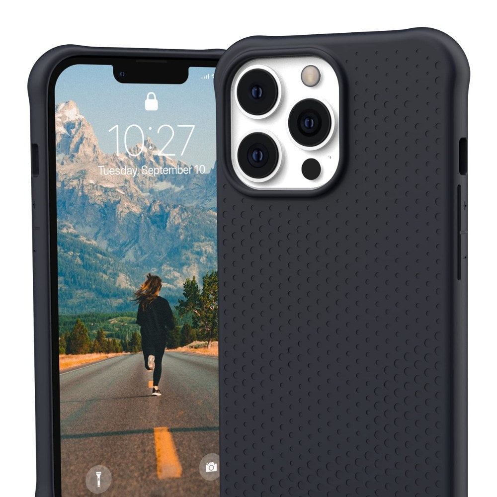 [810070363222] Urban Armor Gear [U By Uag Designed For Iphone 13 Pro Case Black Dot Slim Fit Lightweight Stylish Pattern Impact Resistant Antimicrobial Protective Phone Cover, [6.1-Inch Screen]
