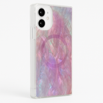 Flaunt Square Protective Case For Iphone 17 MagSafe Shockproof Pink Pearl