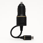 Otterbox 18w Usb C To Usb C Fast Car Charger Cable Black Shimmer