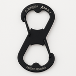 Nite Ize Ahhh Dual Carabiner Bottle Opener Multi Tool Black