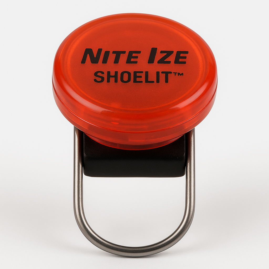 Nite Ize Shoelit Indicator Red Reflective Lace Ends For Running Sports Gear