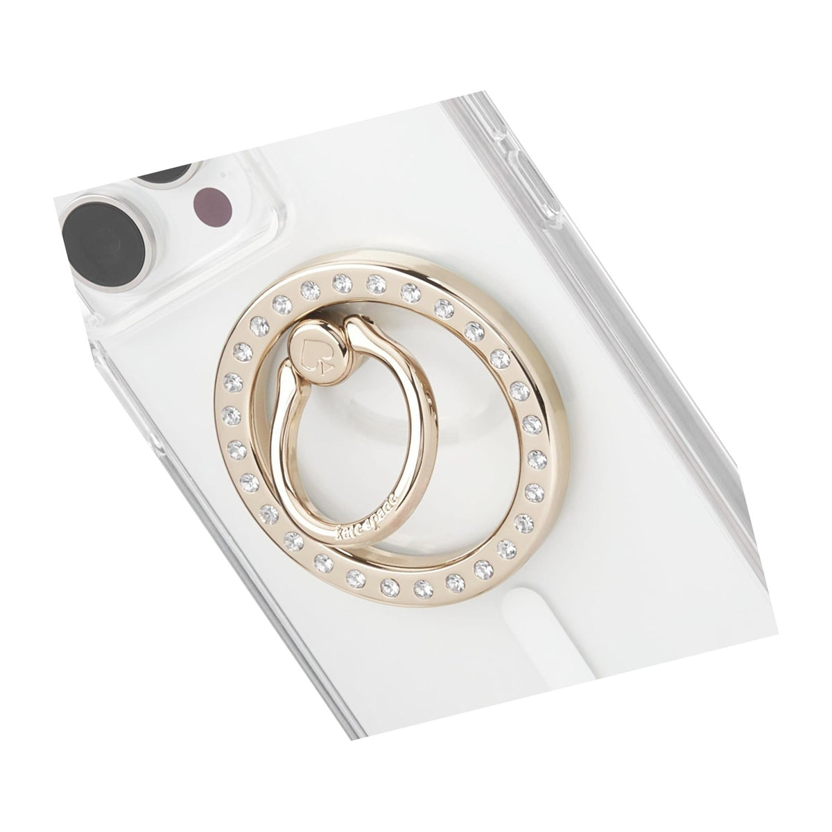 Kate Spade New York MagSafe Ring Stand Set In Stone Removable Collapsible