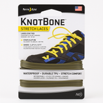 Nite Ize Knotbone Elastic Stretch Running Shoe Laces Green