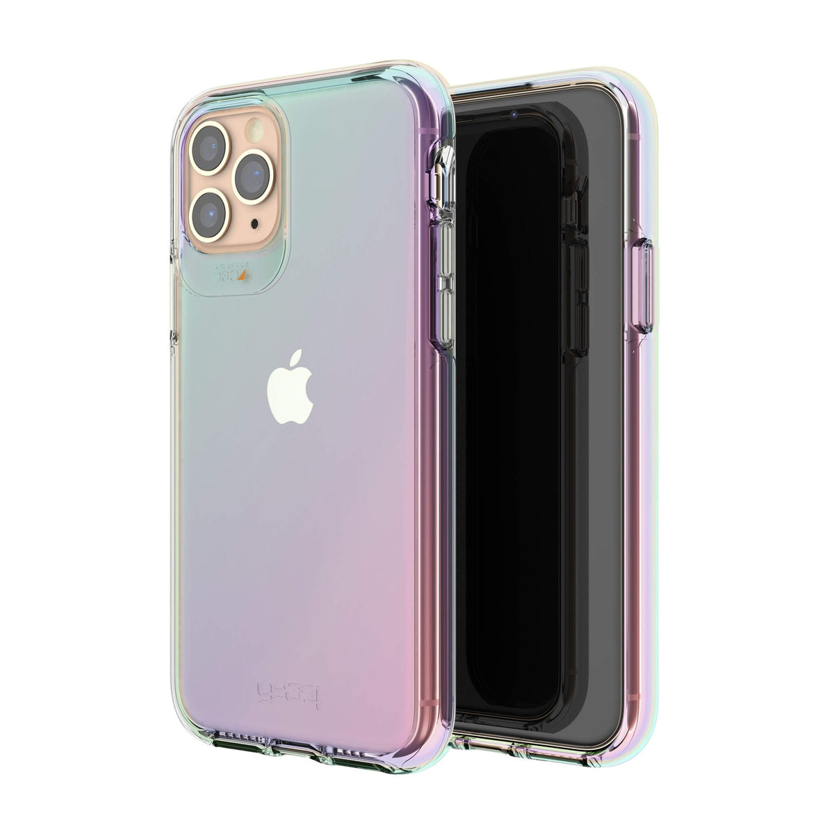 [840056100893] Gear4 Zagg Crystal Palace Iridescent Compatible With Iphone 11 Pro Case, Advanced Impact Protection With Integrated D3o Technology, Anti-Yellowing, Phone Cover – Iridescent