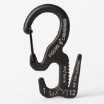 Nite Ize Figure 9 Carabiner Small Black Gate Single Pack