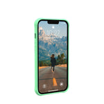 [810070363253] Urban Armor Gear [U By Uag Designed For Iphone 13 Pro Case Green Spearmint Dot Slim Fit Lightweight Stylish Pattern Impact Resistant Antimicrobial Protective Phone Cover, [6.1-Inch Screen]