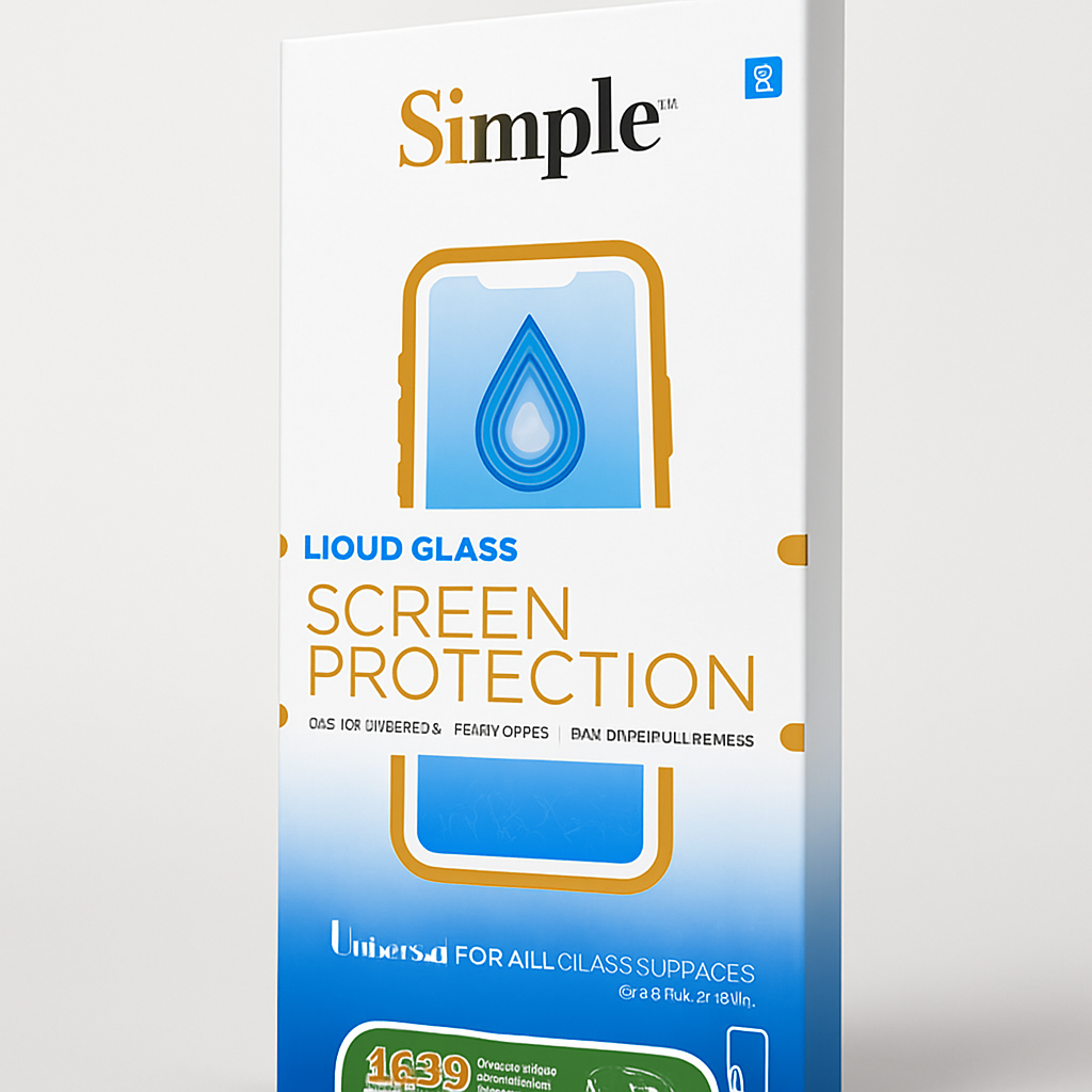[810135811187] Simple Liquid Glass Universal Screen Protector