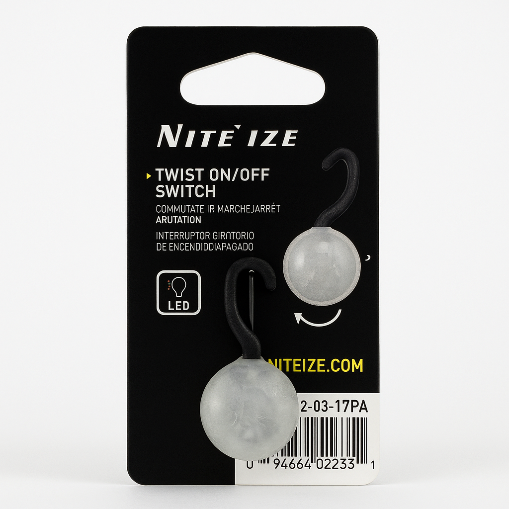 Nite Ize PetLit Led Safety Collar For Cats And Dogs Lime Paw