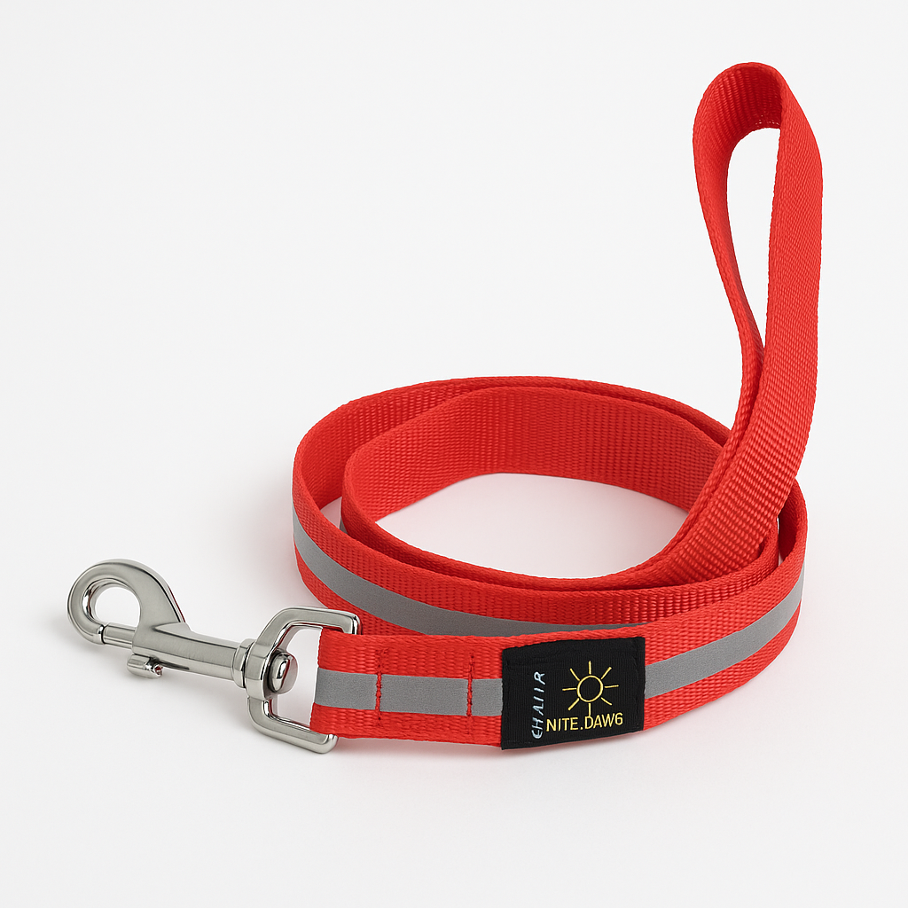Nite Ize Nite Dawg Red LED Pet Leash Flashing Light For Safe Night Dog Walking