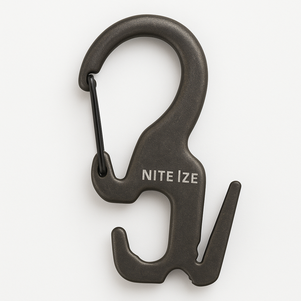 Nite Ize Figure 9 Carabiner Small Black Gate Single Pack