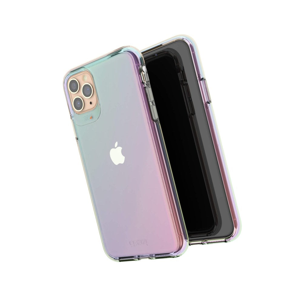 [840056100916] Zagg Gear4 Crystal Palace Iridescent Compatible With Iphone 11 Pro Max Case, Advanced Impact Protection With Integrated D3o Technology, Anti-Yellowing, Phone Cover – Iridescent (702003725)