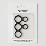 [810135810531] Simple Samsung Galaxy S23 Ultra Camera Lens Protection