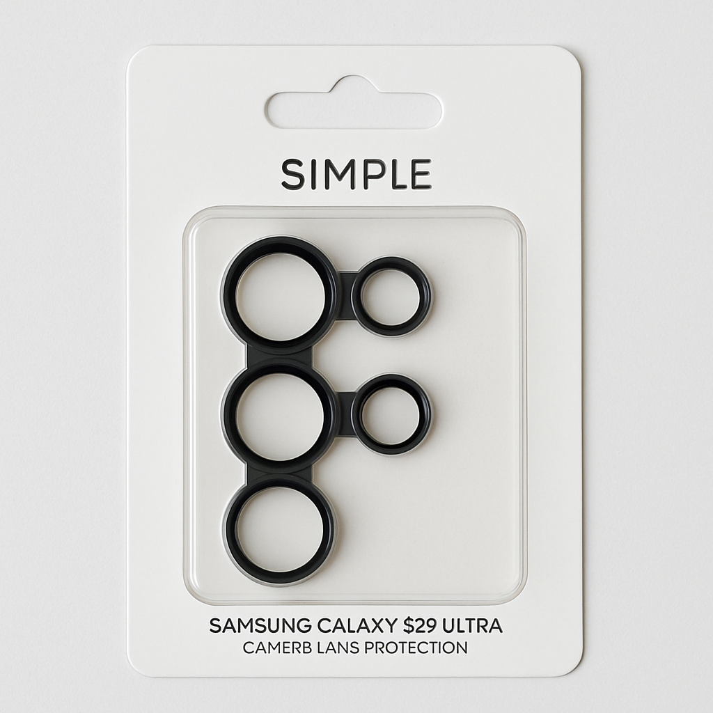 [810135810531] Simple Samsung Galaxy S23 Ultra Camera Lens Protection