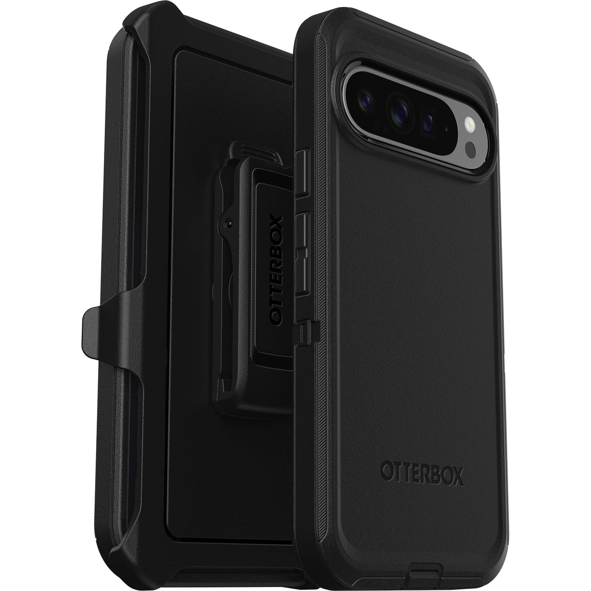 OtterBox Defender Rugged Protective Phone Case For Google Pixel 9 Pro XL Black