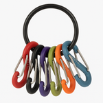 Nite Ize Black Stainless Steel S Biner Keyring Gear