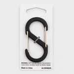 Nite Ize Size 3 S-Biner Dual Carabiner Charcoal Grey Aluminum
