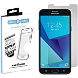 Gadget Guard Black Ice Glass Screen Protector For Samsung Galaxy J7 2018 / J7 Refine / J7v 2nd Gen Clear Ggbixxc208ss03a