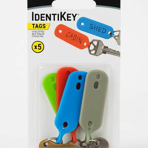 Nite Ize IdentiKey Plastic Assorted Key Identifier ID Tag Holder