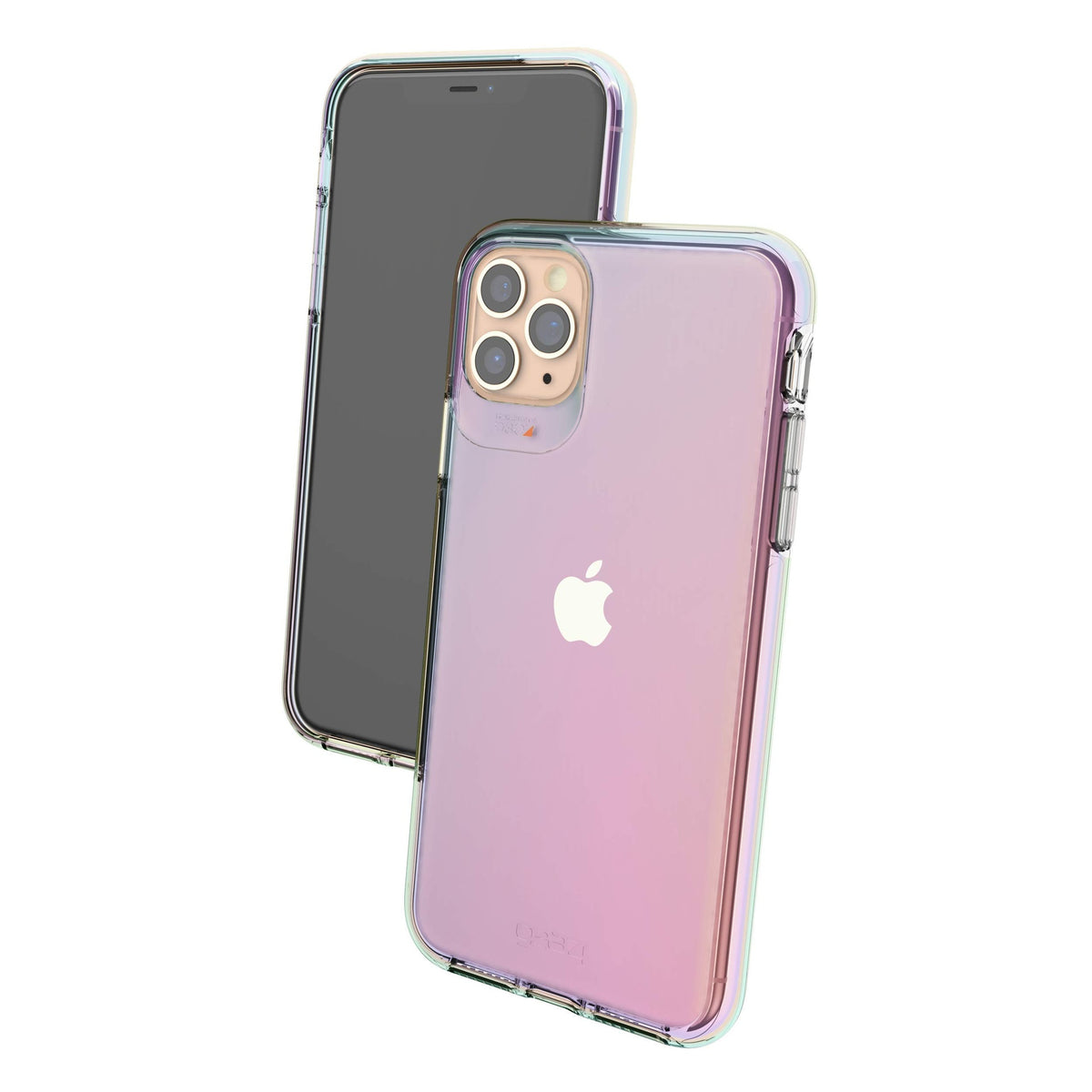[840056100916] Zagg Gear4 Crystal Palace Iridescent Compatible With Iphone 11 Pro Max Case, Advanced Impact Protection With Integrated D3o Technology, Anti-Yellowing, Phone Cover – Iridescent (702003725)