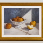 Premium Fruit Pear Still Life Framed Wall Art For Living Room