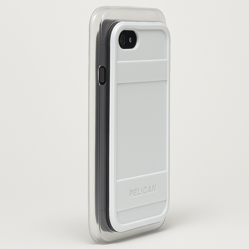 Pelican Protector Series Protective Case For iPhone 5 White Black
