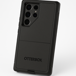 OtterBox Shockproof Holster Case For Samsung Galaxy S24 Ultra Black