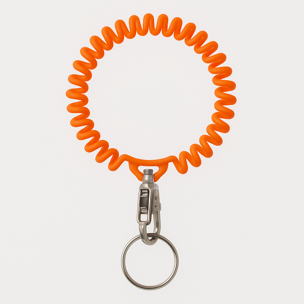 Nite Ize Key Band It Stretch Wristband Key Chain Orange