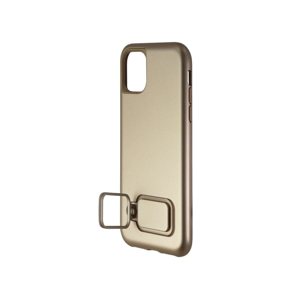[819771023480] Skech Slim Shockproof Anti-Slip Vortex Hybrid Case With Adjustable Ring Kickstand For Apple Iphone 11 - Iphone Xr, 6.1" [Wireless Charging Compatible] - Champagne Gold