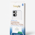 [810135814829] Simple Tempered Glass Camera Lens Protector For Iphone 16 / 16 Plus
