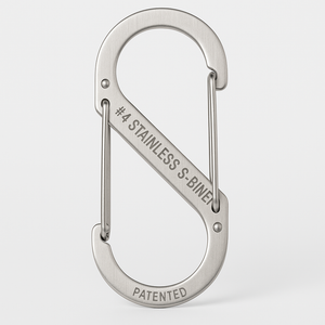 Nite Ize Size 4 S Biner Stainless Steel Dual Loop Carabiner For Camping
