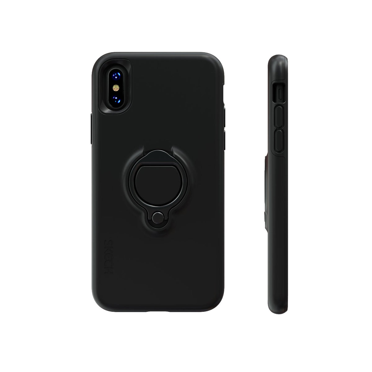 [819771021851] Skech Slim Shockproof Anti-Slip Vortex Hybrid Case For Apple Iphone Xs Max - Black