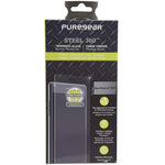 [818719025098] Puregear Steel 360 Tempered Glass Screen Protector For Iphone Xs Max 6.5" W/Easy Install Alignment Tray + Pure Pledge Program ($100 Reimbursement Toward The Repair Of Broken Screen Guarantee)